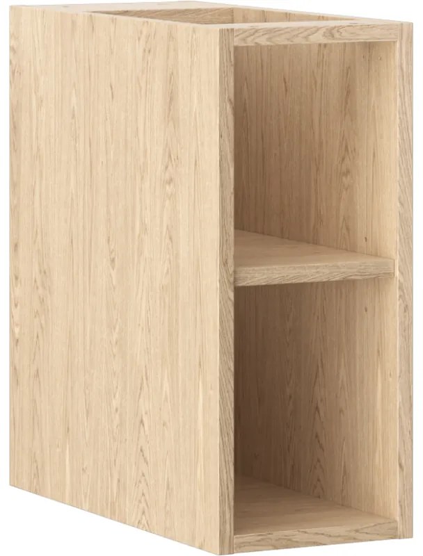 Mexen Box-A szafka otwarta z półką 20 cm, dąb - 91AX2-0200-470-0-81