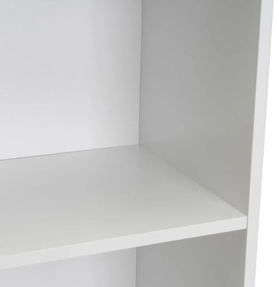 Biały regał 30x106x24 cm Cube – Casa Selección