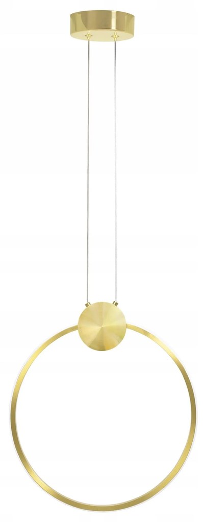 LAMPA SUFITOWA WISZĄCA LED APP1393-CP GOLD 30cm