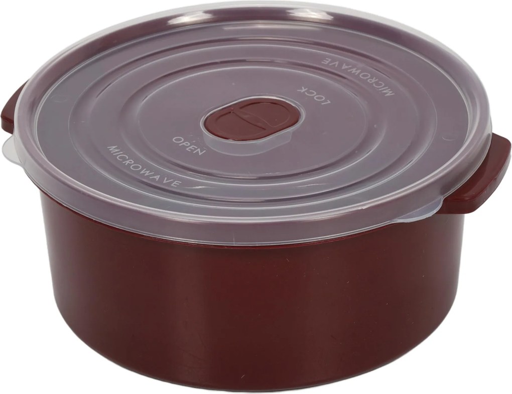 Pojemniki na żywność do mikrofalówki, okrągłe, 3 różne rozmiary
