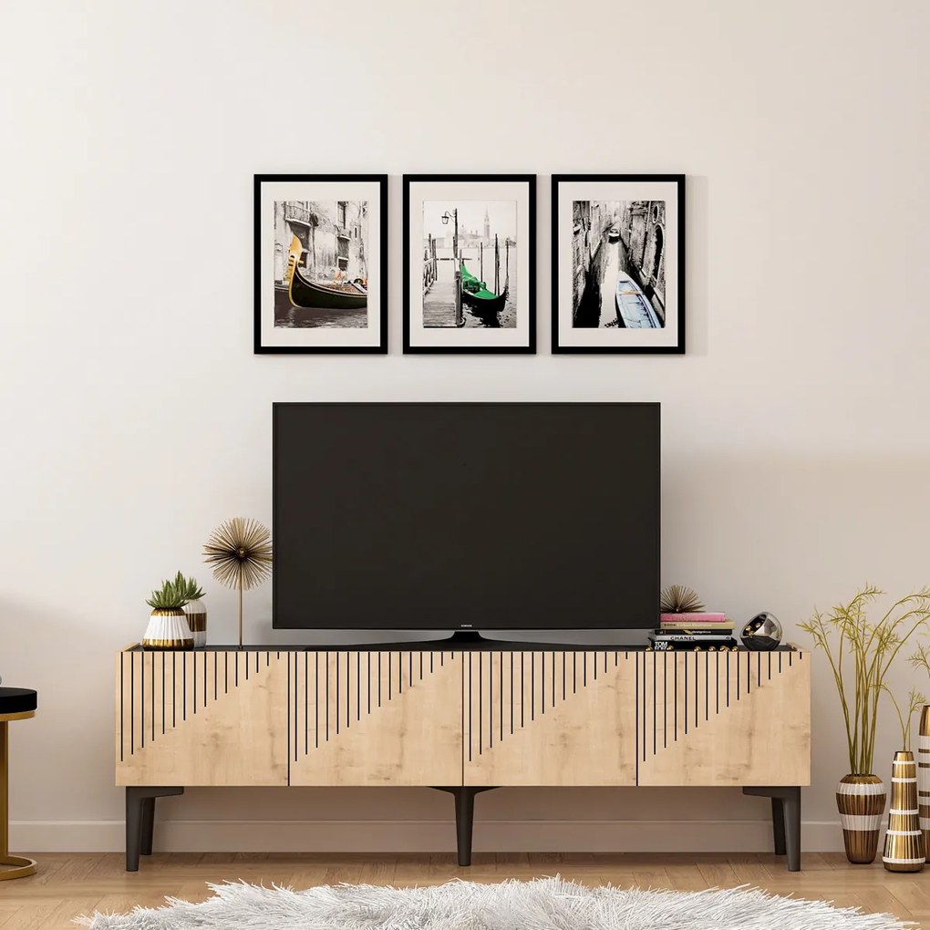 Stolik TV Draw Sapphire Oak