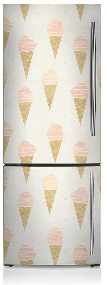 Osłona dekoracyjna na lodówkę Różowe lody