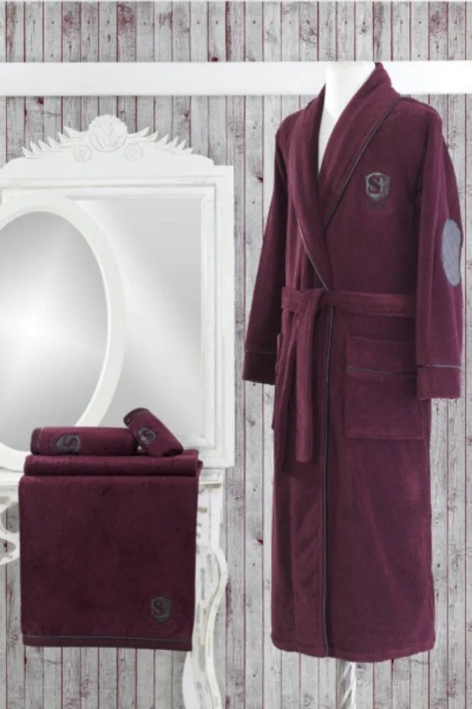 Ręcznik LUXURY 50x100 cm Bordowy