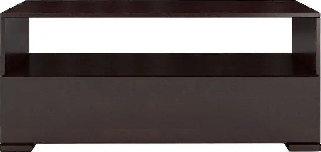 Drewniana szafka Rtv bukowa Sandema/Palisander