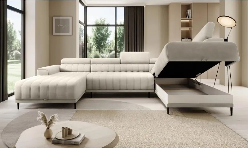 Narożnik CALDO XL z funkcją spania WERSAL