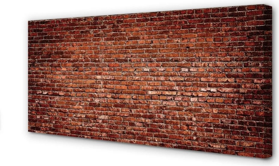 Zdjęcie na płótnie Cegła W Odcieniach Terakoty