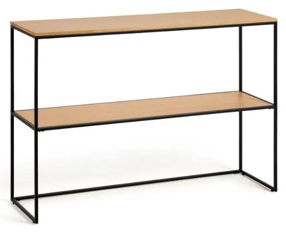 Konsola w dekorze dębu 120x30 cm Yona − Kave Home