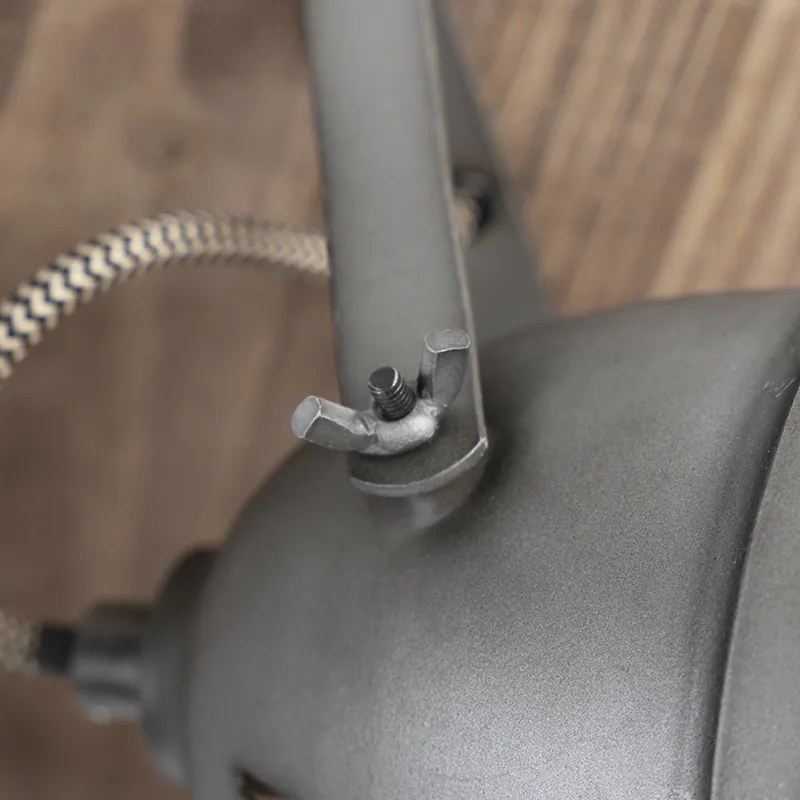 Inteligentna lampa sufitowa stalowa z drewnem z 4 WiFi GU10 - Emado