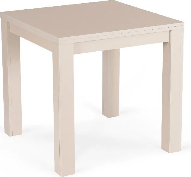 Stół Kwadratowy Rozkładany MAX 80-160 cm Orzech Macadamia Nowoczesny