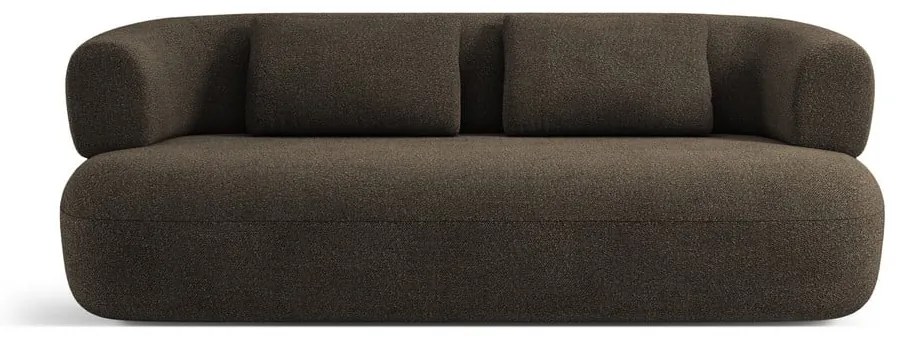 Brązowa sofa z materiału bouclé 178 cm Jenny – Micadoni Home