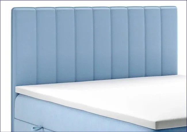 Pojedyncze łóżko boxspring Mariz 80x200 - 32 kolory