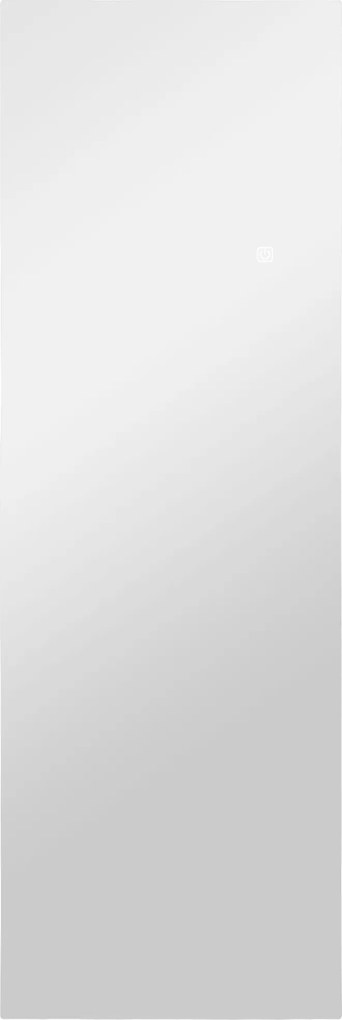 HOMCOM Lustro pełnowymiarowe LED, ściemnialne, bezramowe, z kontrolą dotykową, 40 x 120 cm