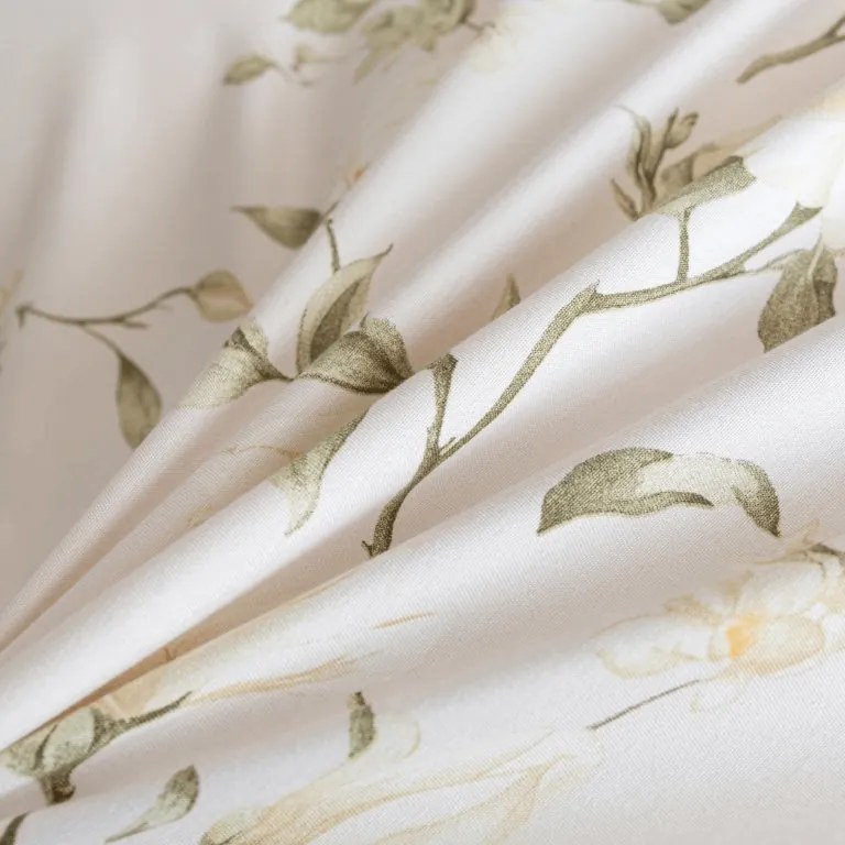 PrzytulneMieszkanie.pl PrzytulneMieszkanie.pl Pościel z mikrofibry LUNAVA kremowa Rozmiar pościeli: 70 x 90 cm | 140 x 200 cm