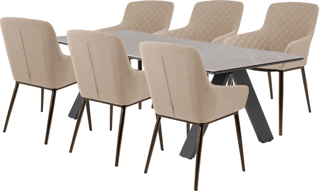 Doppler NOVA PARIS LIKA-TEX® mocca, 6+1