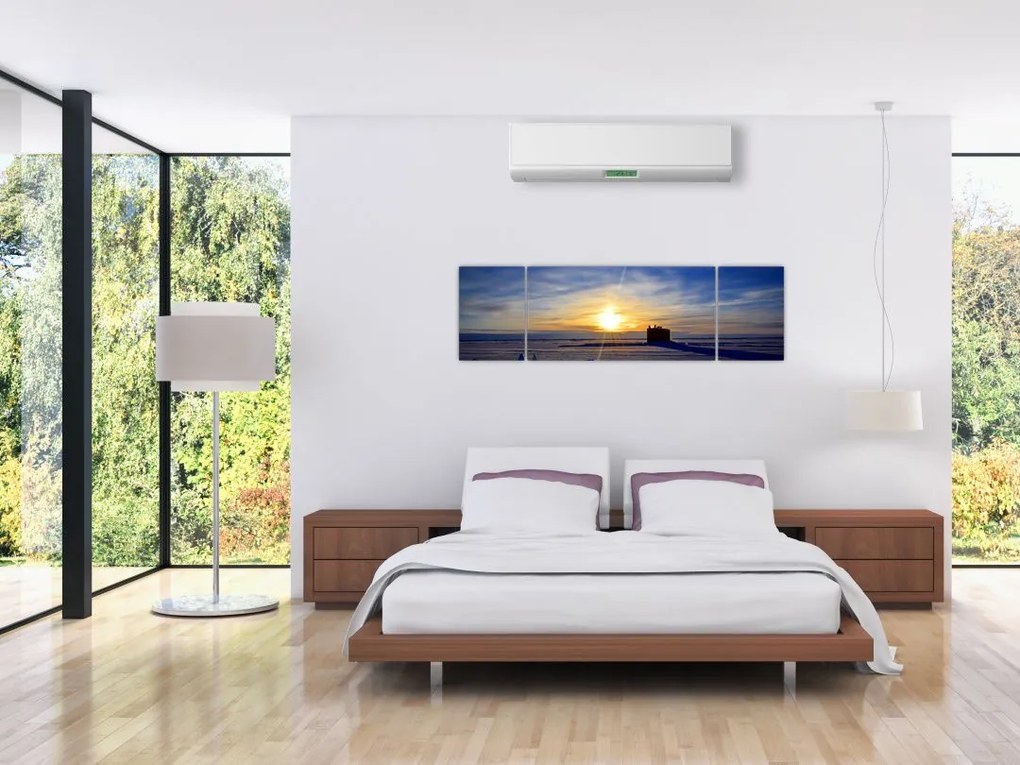 Obraz - krajobraz polarny (170x50 cm)
