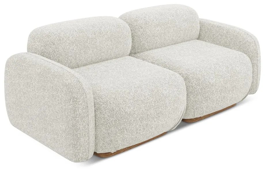 Kremowa sofa modułowa 190 cm Ailani – Makamii