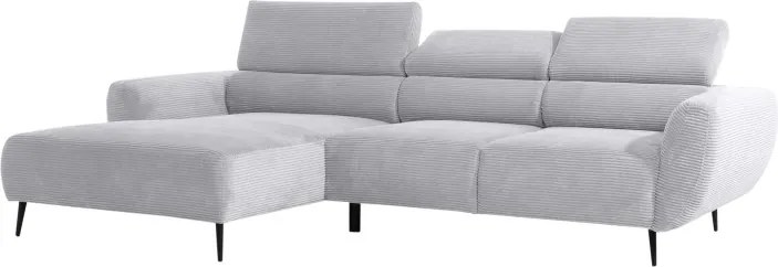 Narożnik ALISSON S/MINI Lewostronny z elektrycznym wysuwem w tkaninie POSO 27 WERSAL