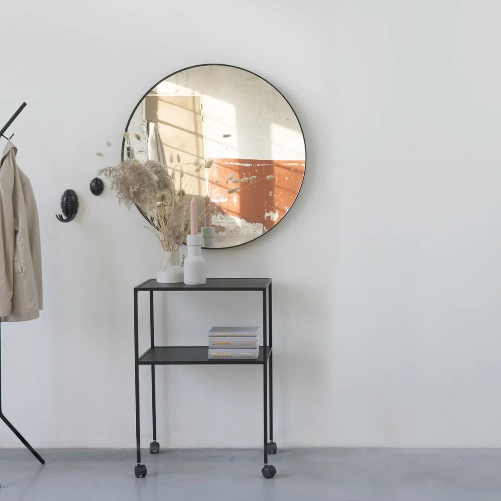 Metalowy barek na kółkach 40x60 cm Trolly – Spinder Design