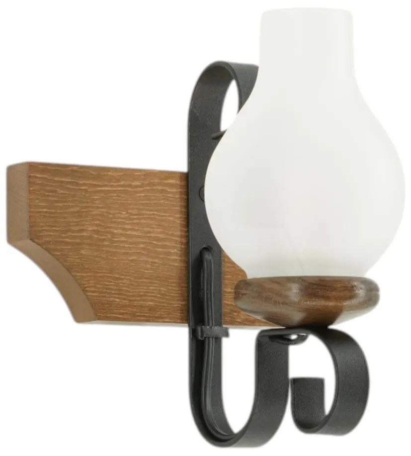 Brilagi - Kinkiet QUEEN 1xE14/40W/230V buk/orzech