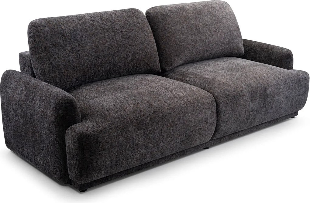 Sofa z Funkcją Spania SELORIA Ciemnoszara Nowoczesna