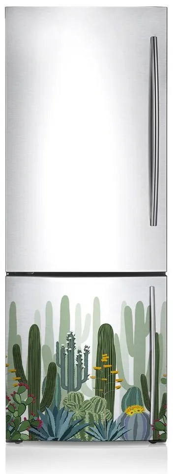 Osłona dekoracyjna na lodówkę Kwiatek