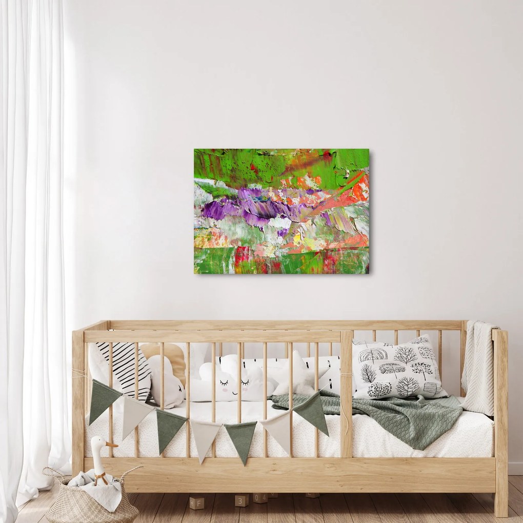 Obraz abstrakcji - malarstwo (70x50 cm)
