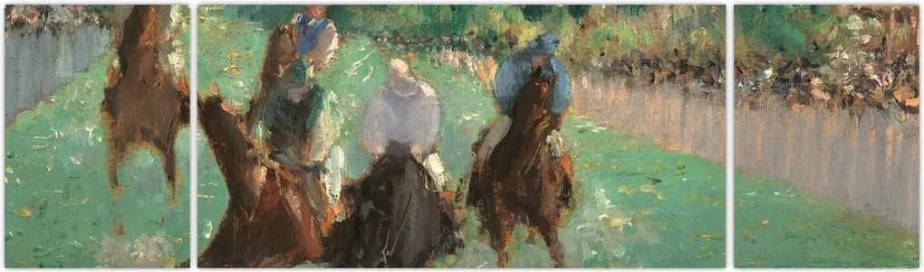 Obraz - Edouard Manet, At the Races, reprodukcje (170x50 cm)