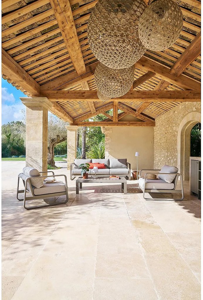 Zestaw aluminiowy ISABELLA dla 5 osób (kawiarniany)