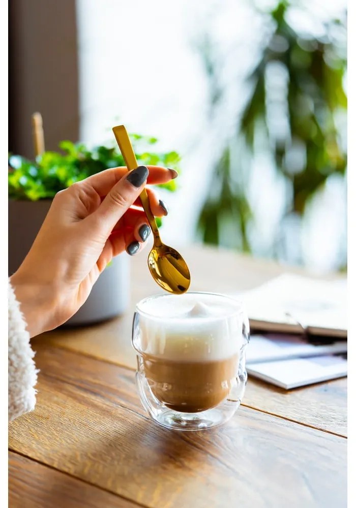 Szklane filiżanki na espresso/z podwójną ścianką zestaw 2 szt. 70 ml Sferico – Vialli Design