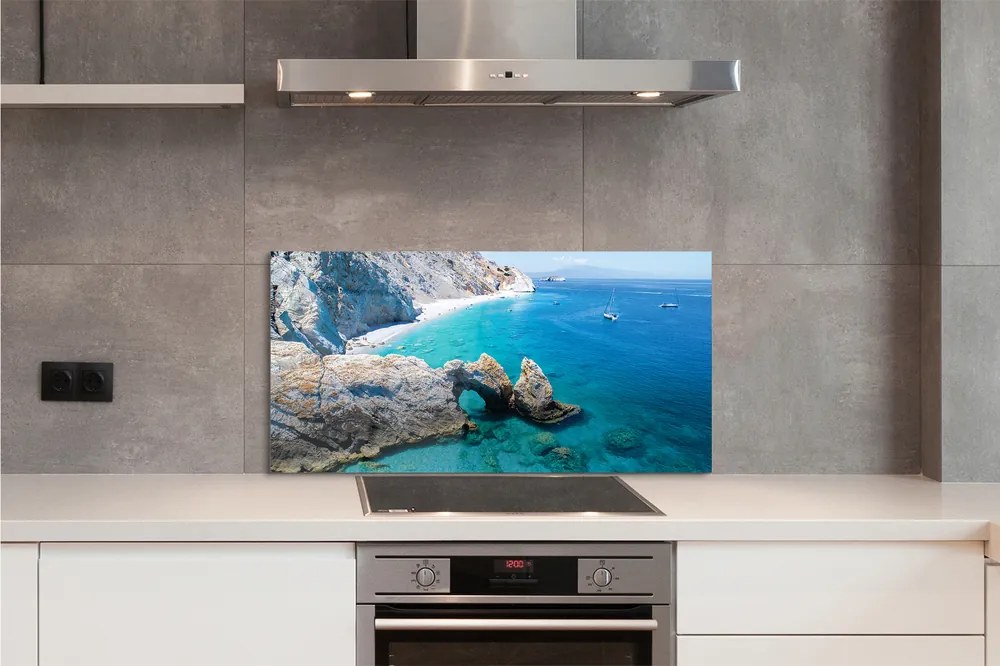 Panel nad Blat Kuchenny Rajska Plaża nad Greckim Morzem