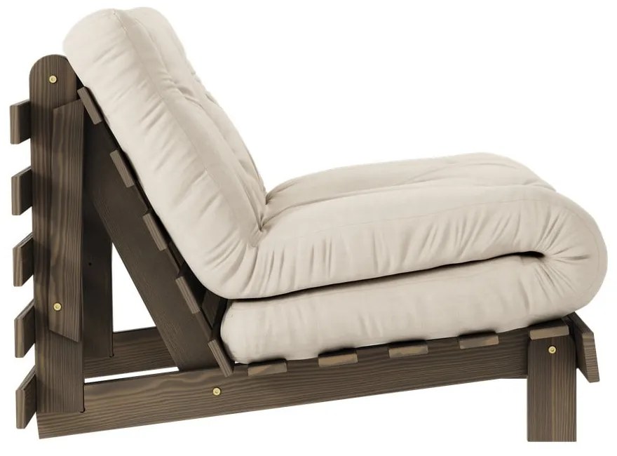 Beżowokremowy fotel Roots – Karup Design