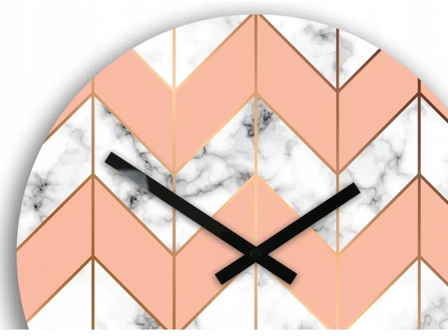 Zegar ścienny nowoczesny z cichym mechanizmem do salonu sypialni okrągły