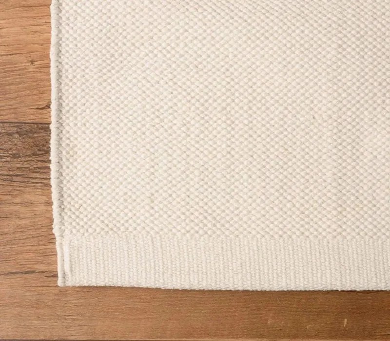 Dywan 100 % bawełna Zaran Organic Ecru 120 cm x 170 cm