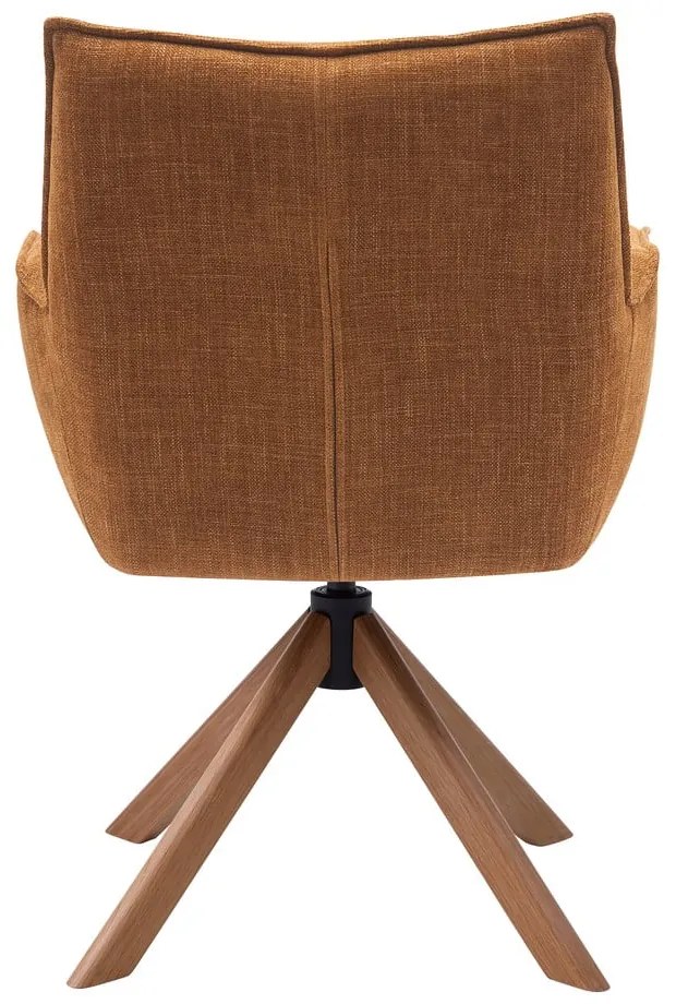 Pomarańczowe krzesła zestaw 2 szt. Marilla – Unique Furniture