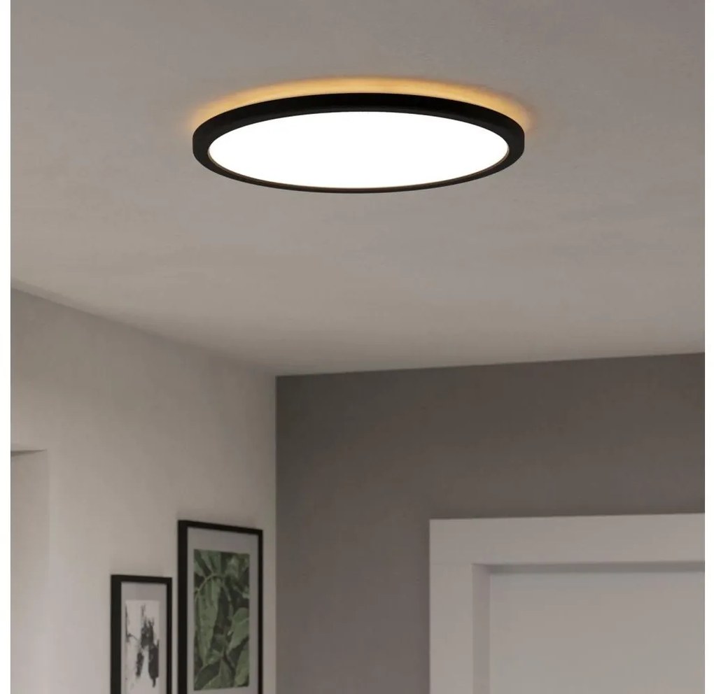 Eglo 901439 - LED Oświetlenie łazienkowe ROVITO 18,5W/230V śr. 38,9 cm IP44 czarne