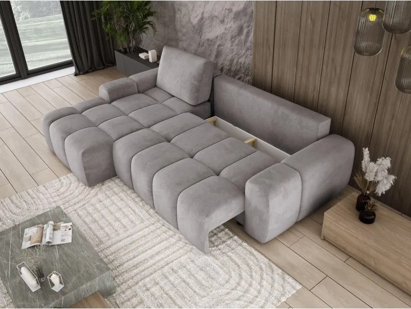 Narożnik MAILO system DL z pojemnikiem i funkcją spania WERSAL