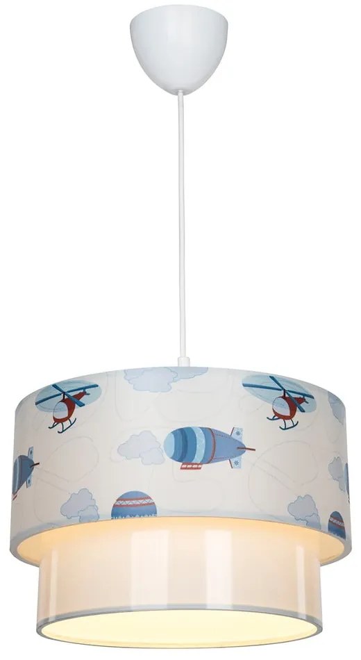 Biało-niebieska lampa dziecięca – Squid Lighting