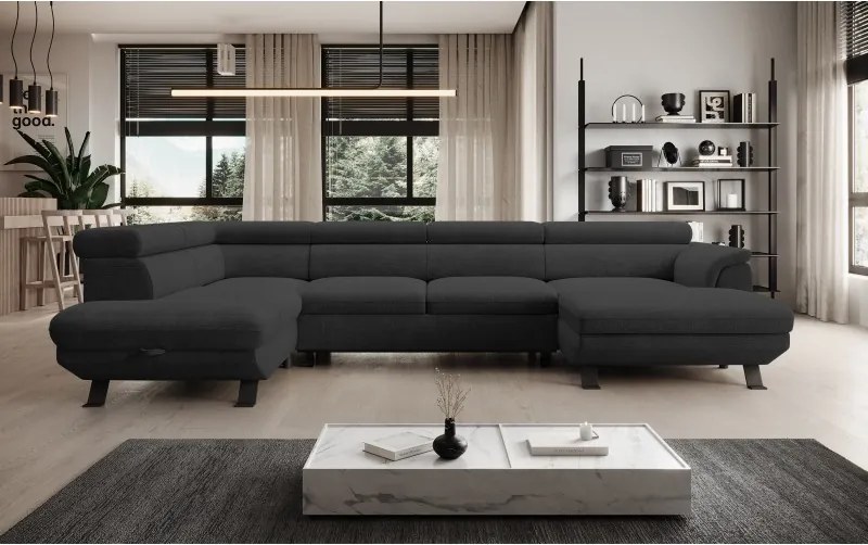 Narożnik RAVEN XL z funkcją spania WERSAL