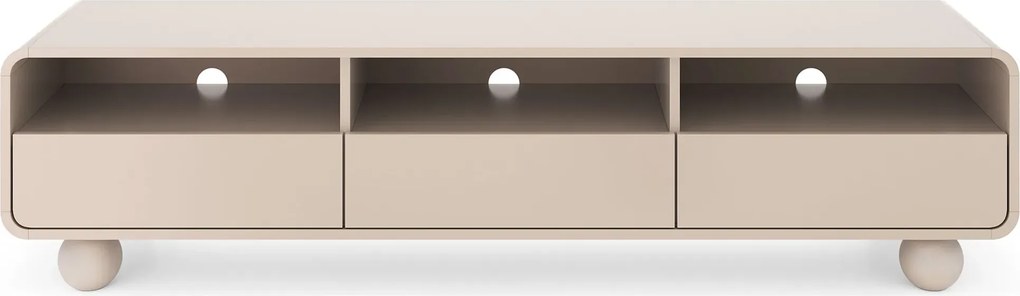 Kaszmirowa szafka pod telewizor z 3 szufladami 180 cm Z0-A89