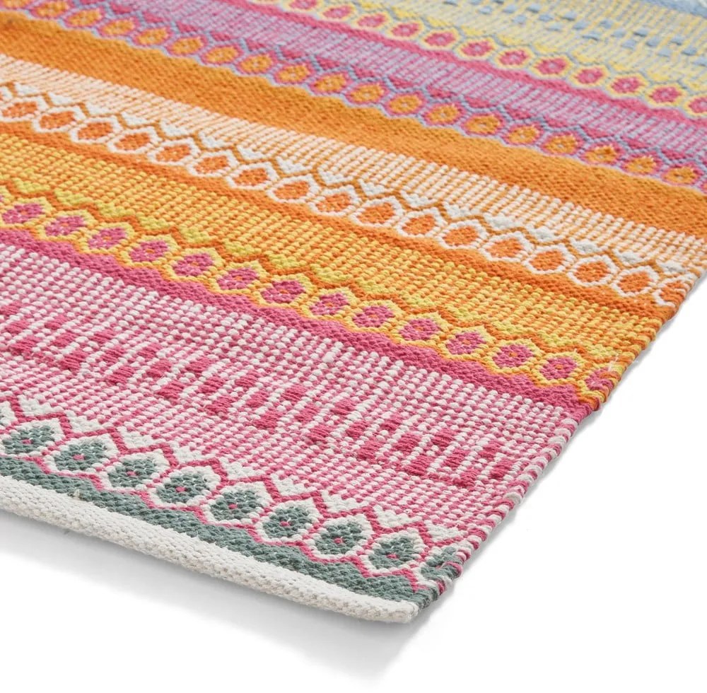 Bawełniany dywan tkany ręcznie 200x290 cm Cascade Bright Multi – Think Rugs