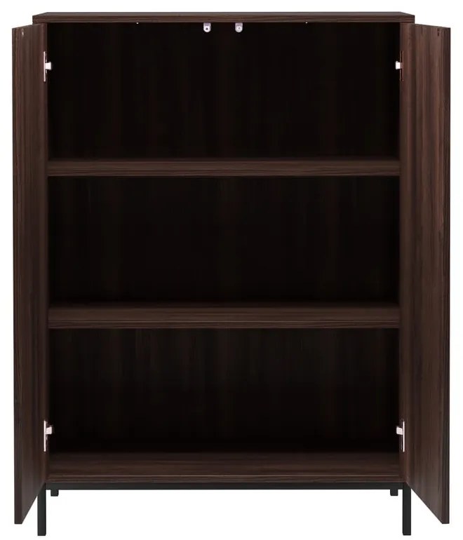 Szafka w dekorze orzecha w naturalnym kolorze 80x110 cm Celine – Støraa