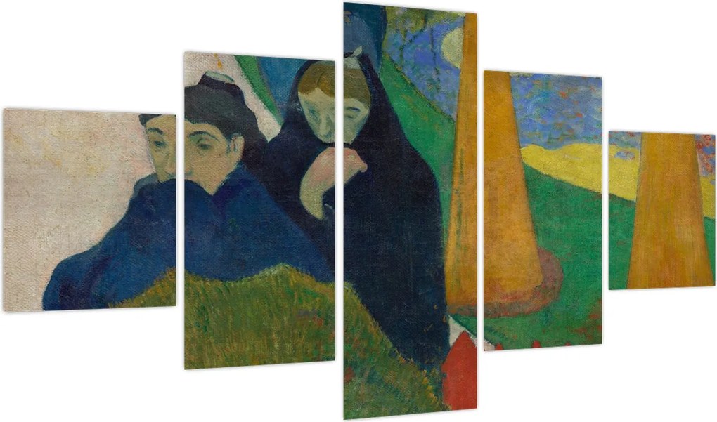 Obraz - Paul Gauguin, Arlésiennes (Mistral) , reprodukcje (125x70 cm)