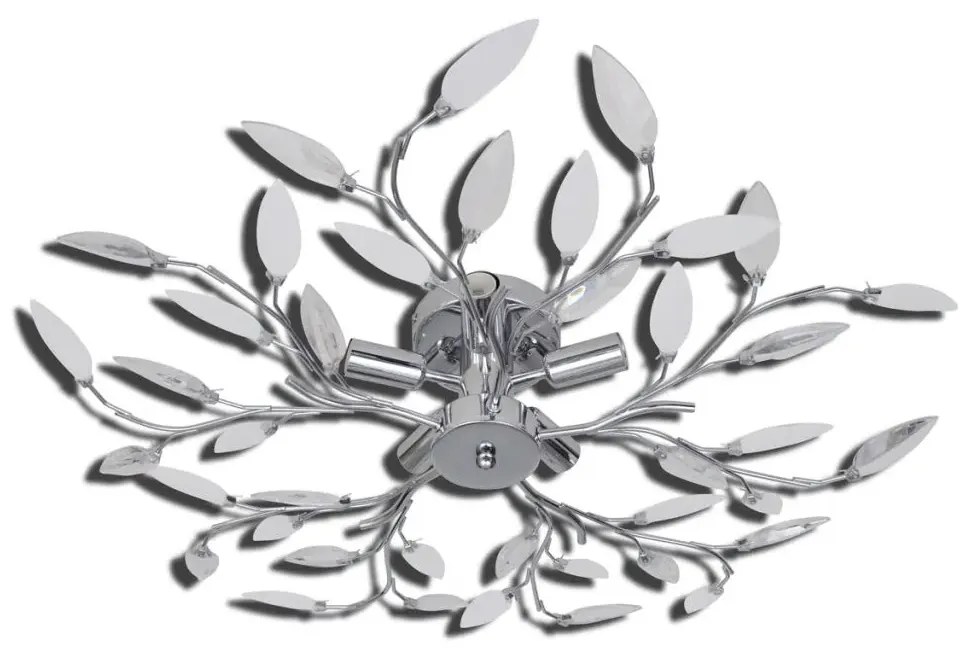 Biała lampa sufitowa w kształcie liści - E996-Tava