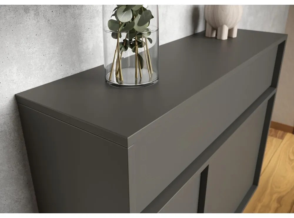 Antracytowa szafka 83x63x25 cm Ameca 2.0 – Germania