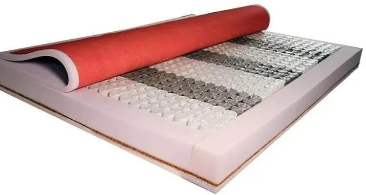 Materac kieszeniowo-piankowy z kokosem 120x200 W9-G05