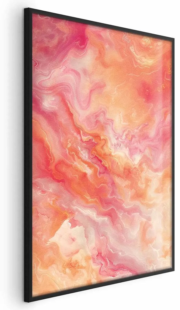 Plakat Płomienne Barwy 40x60 cm z ramą czarną bez marginesu ARTGEIST B