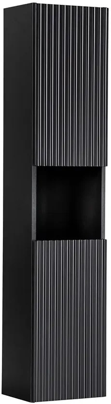 Czarny nowoczesny słupek łazienkowy A1-R50