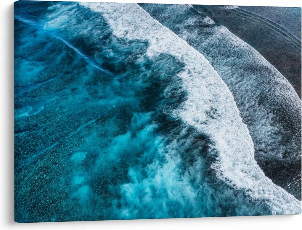Obraz - Fale na morzu (70x50 cm)
