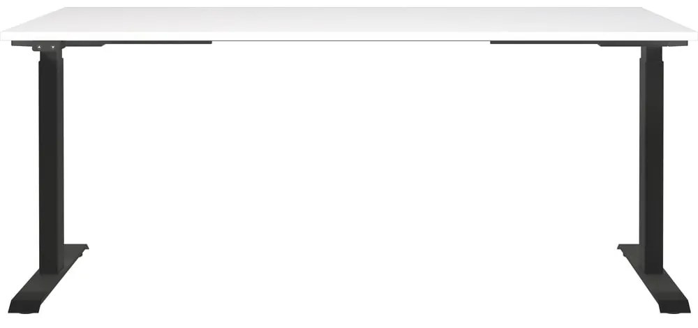 Biurko z elektryczną regulacją wysokości z białym blatem 80x180 cm Jet – Germania