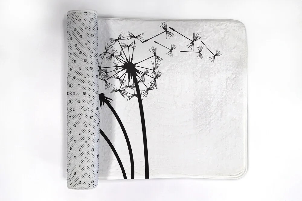 Dywanik łazienkowy Dywanik łazienkowy Dmuchawiec Kwiaty